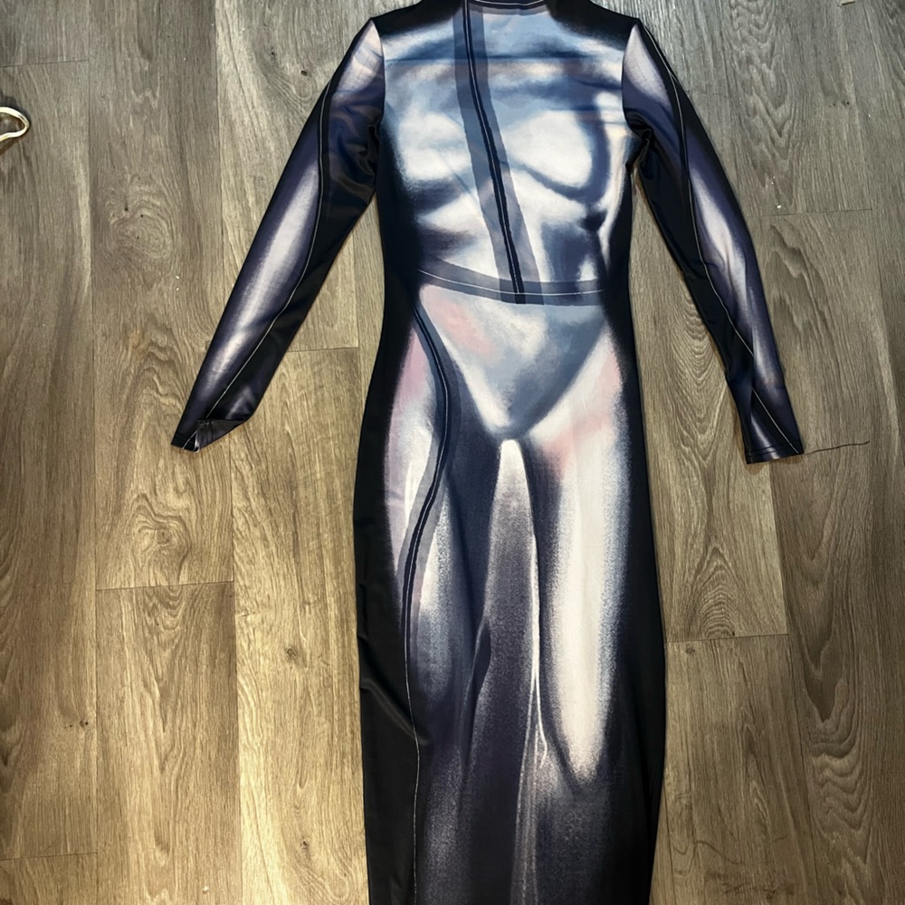 Sexy fitted long maxi dress